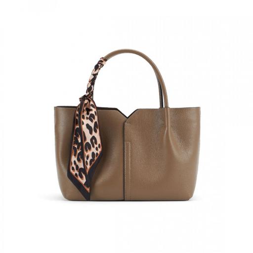 BOLSO DE MANO PIEL CON FORRO INTERIOR [1]