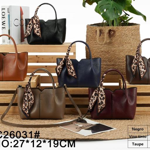 BOLSO DE MANO PIEL CON FORRO INTERIOR [3]