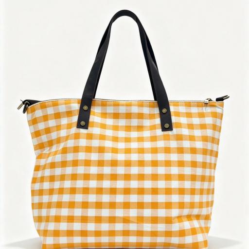 BOLSO CON CREMALLERA  Y ASA DE COLOR NEGRA  [2]