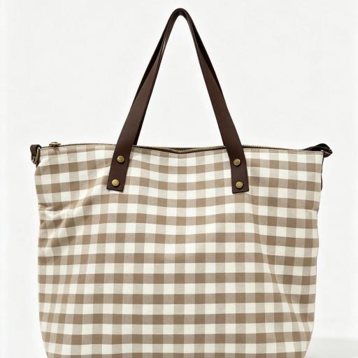  BOLSO CON SIERRE Y ASA DE COLOR NEGRA 