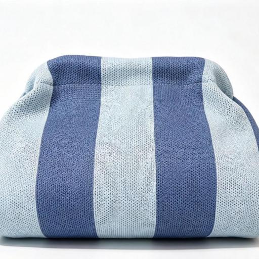BOLSO RAYAS  DE TELA 