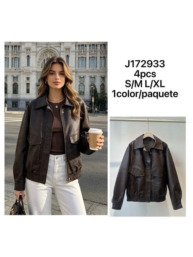 CHAQUETA CON BOLSILLOS FRONTALES