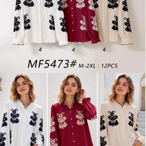 CAMISA  CON BORDADO DECORATIVO  [0]