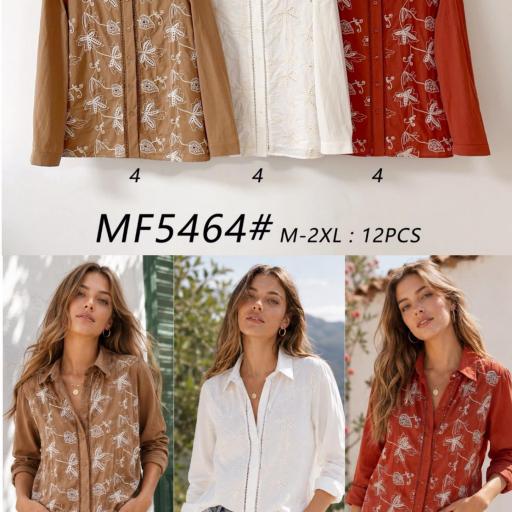 CAMISA CON BORDADO DECORATIVO