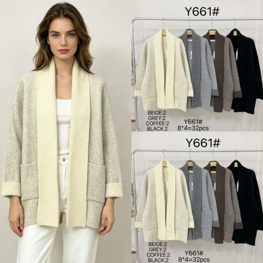 CARDIGAN CON BOLSILLOS