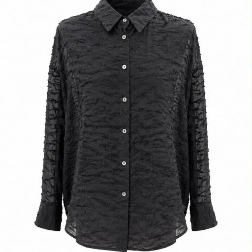CAMISA  MANGA LARGA  CON BOTONES 