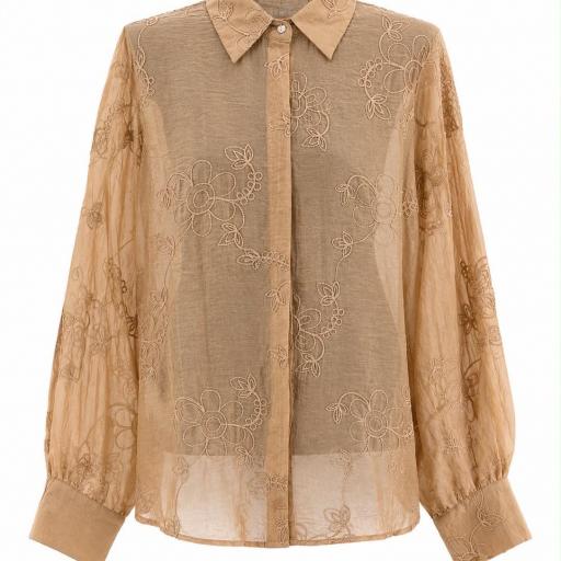 CAMISA CON BORDADO  SUTIL  [1]