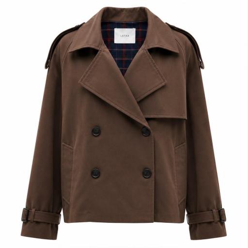 CHAQUETA TIPO BLAZER CON BOTONES FRONTALES  [0]