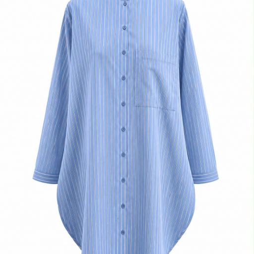 CAMISA OVERSIZE  DE RAYAS  [0]