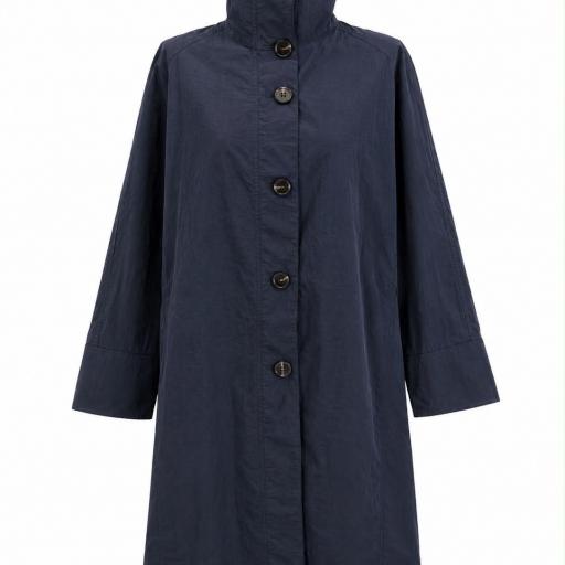 CARDIGAN CLASICO CON BOTONES  CUELLO ALTO  [1]