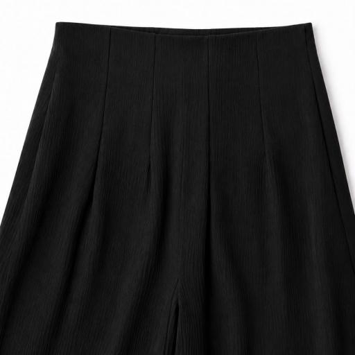 PANTALON TIRO ALTO Y PLIEGUES