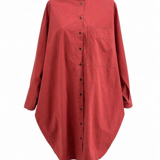 CAMISA O VESTIDO CAMISERO DE CORTE OLGADO  [1]