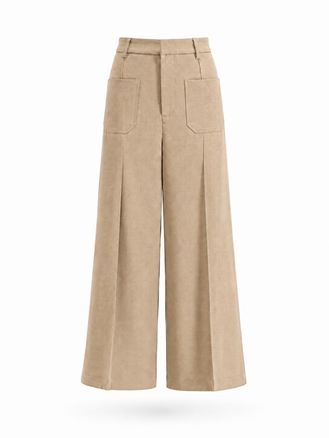 PANTALON CON BOLSILLOS FRONTALES