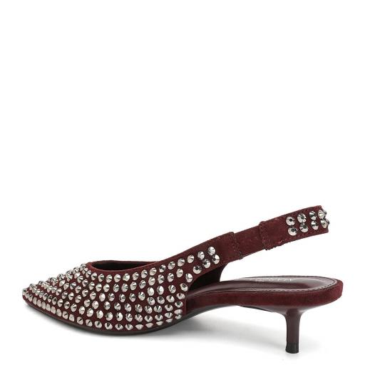 ZAPATO CON TACON BAJOPUNTA FINA Y PEDRERIA  [3]