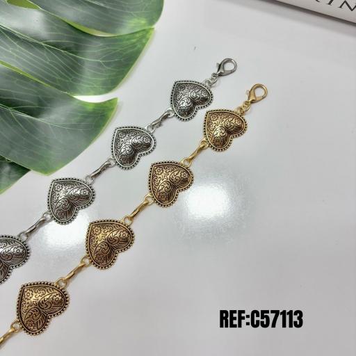 CINTURON CADENA CORAZON 