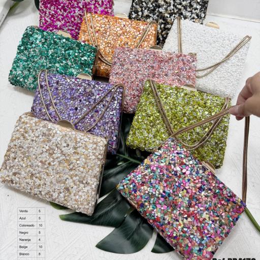 BOLSO CADENA METALICA