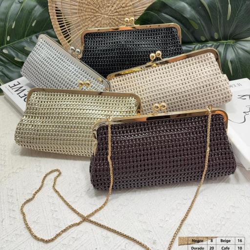 BOLSO FIESTA TRENZADO 