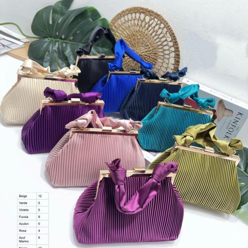 BOLSO FIESTA PLISADO 