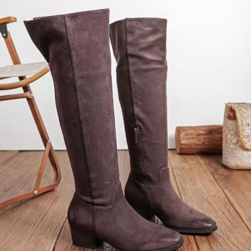 BOTA ALTA ANTELINA CON FORRO INTERIOR