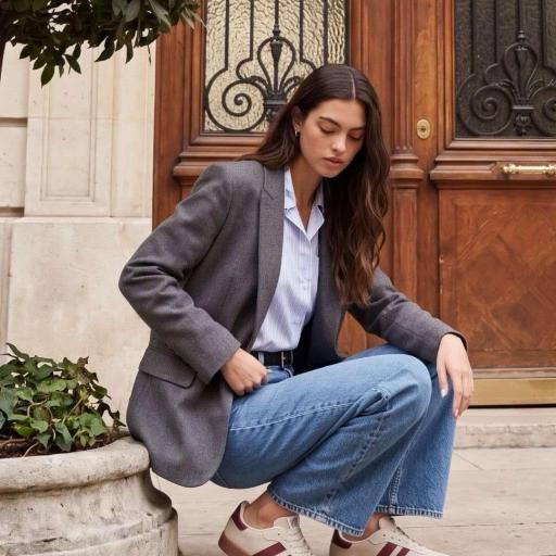 ZAPATILLAS CASUALES CON DETALLES CON SUELA DE GOMA [2]