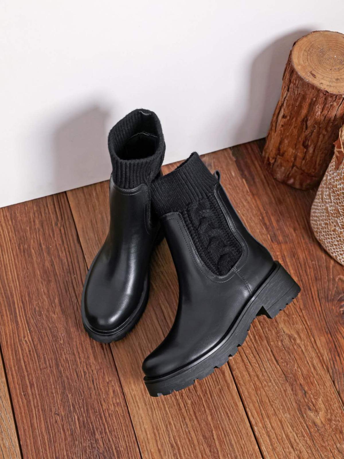 BOTIN CASUAL POLIPIEL CON DETALLES