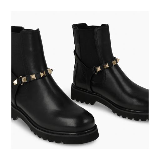 Botín chelsea en piel negra de Lodi [3]