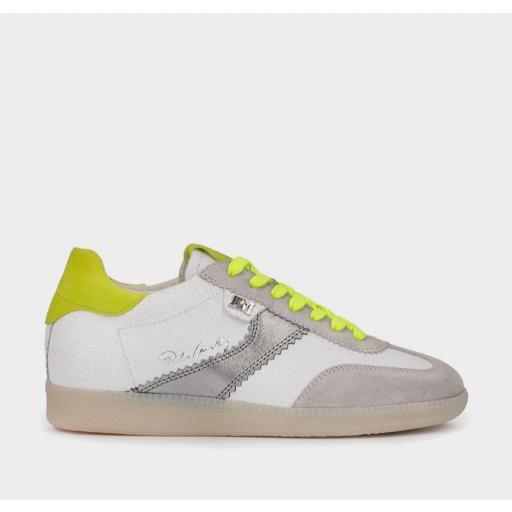 Zapatilla deportiva MINESOTA blanca y lima