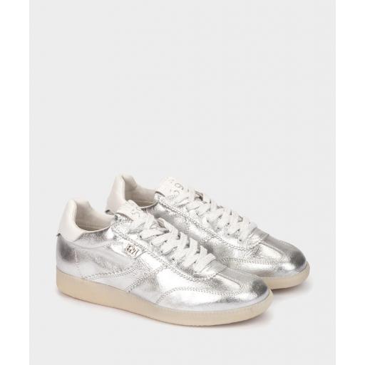Zapatilla deportiva INDIANA metalizada plata [2]