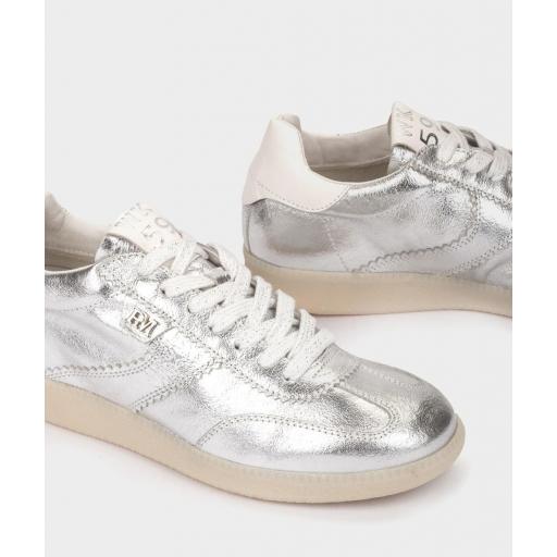 Zapatilla deportiva INDIANA metalizada plata [3]