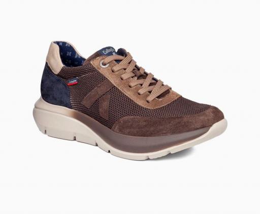 Zapatilla deportiva Callaghan marrón 61203 [2]