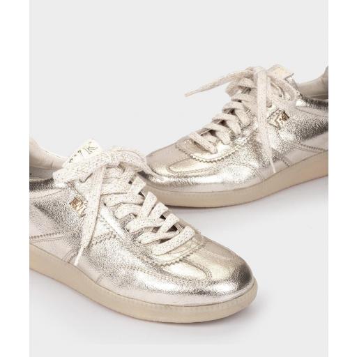 Zapatilla deportiva INDIANA metalizado platino [2]
