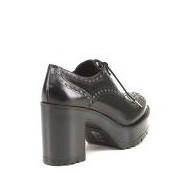 Pons Quintana zapato negro con tachuelas y plataforma [2]