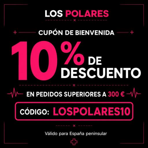 Cupón Bienvenida –10% Descuento