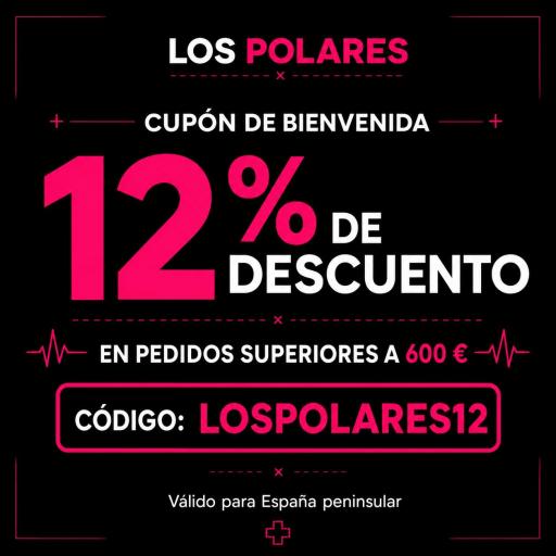 Cupón Bienvenida –12% Descuento
