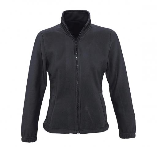 Forro polar mujer 300 grs color antracita - línea premium