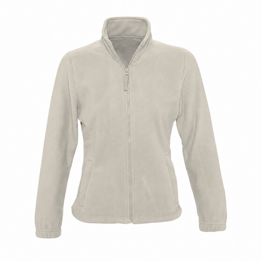 Forro polar mujer 300 grs color cuerda - línea essential