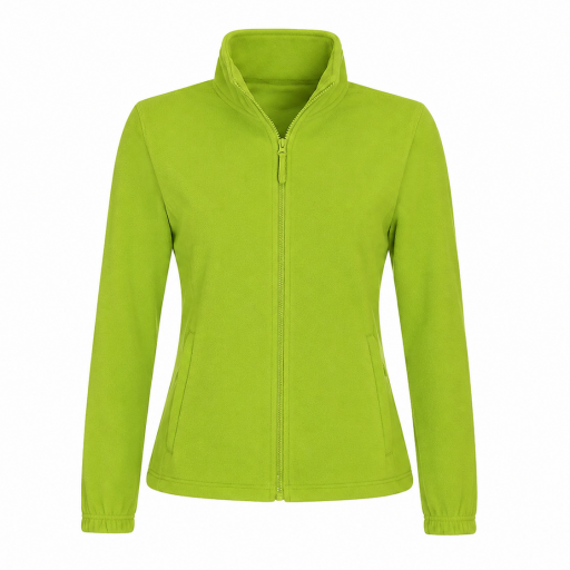 Forro polar mujer 300 grs color lima - línea premium