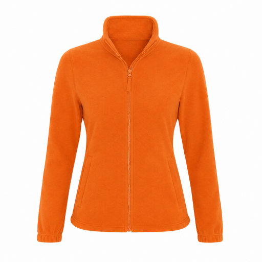 Forro polar mujer 300 grs color naranja - línea premium