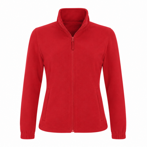 Forro polar mujer 300 grs color rojo - línea premium