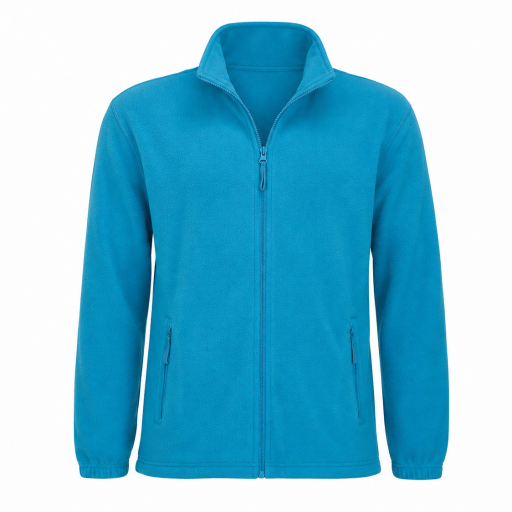 Forro polar unisex 300 grs color aqua - línea essential