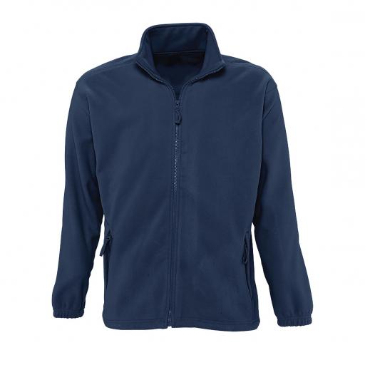 Forro polar unisex 300 grs color azul marino - línea premium