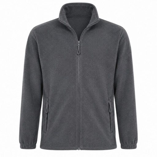 Forro polar unisex 300 grs color gris - línea essential