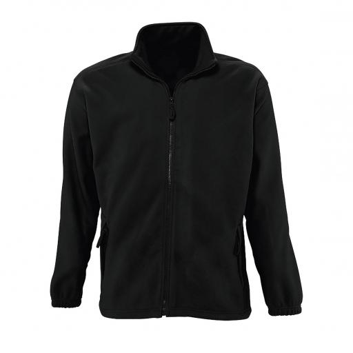 Forro polar unisex 300 grs color negro - línea essential