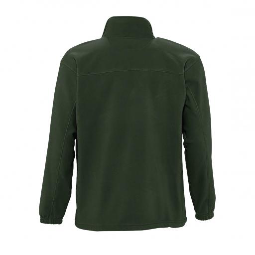 Forro polar unisex 300 grs color verde botella - línea essential [1]