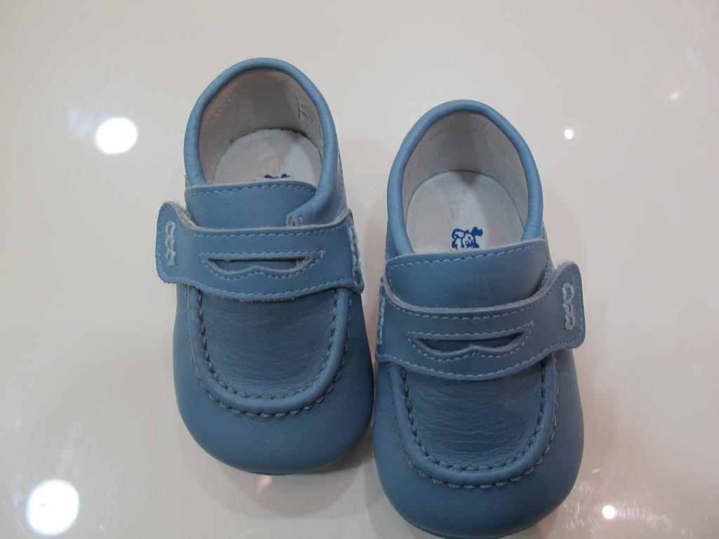 Náutico azul azafata Tinny shoes