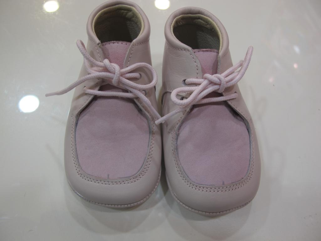 Botas niña rosa Tinny shoes