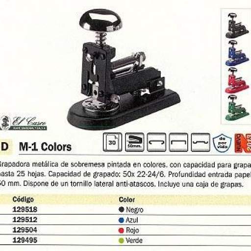 Grapadora M-1 Colors