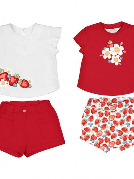 Set de dos conjuntos bebe niña MAYORAL newborn 26-01639-071