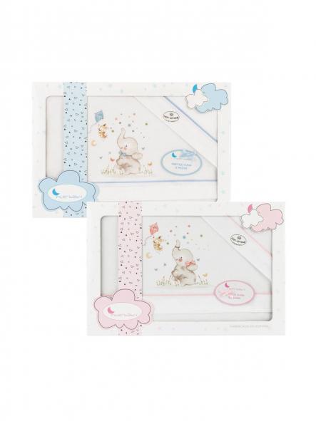 Sabanas de Coche y Moises INTERBABY "elefante"