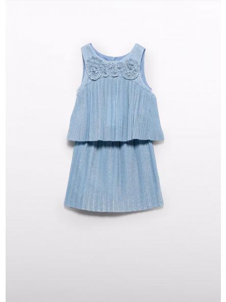 Conjunto de falda ABEL Y LULA plisado azul 5071 [1]